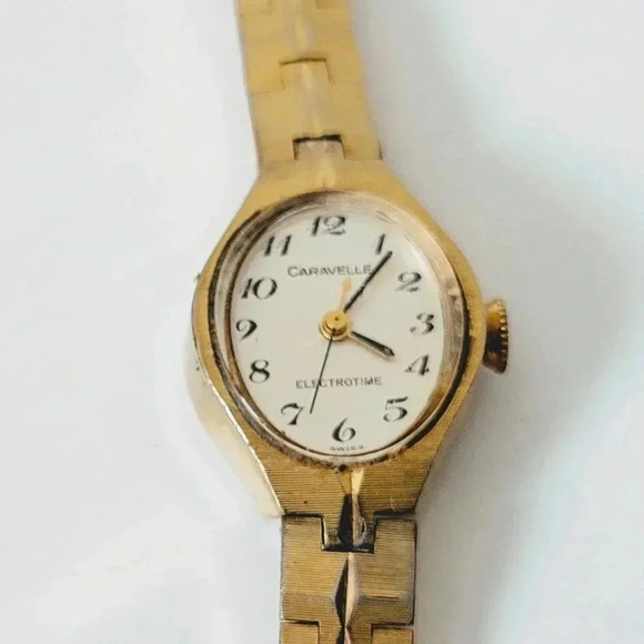 Caravelle Electrotime Swiss Watch N7 Vintage 1978 - Picture 2 of 3